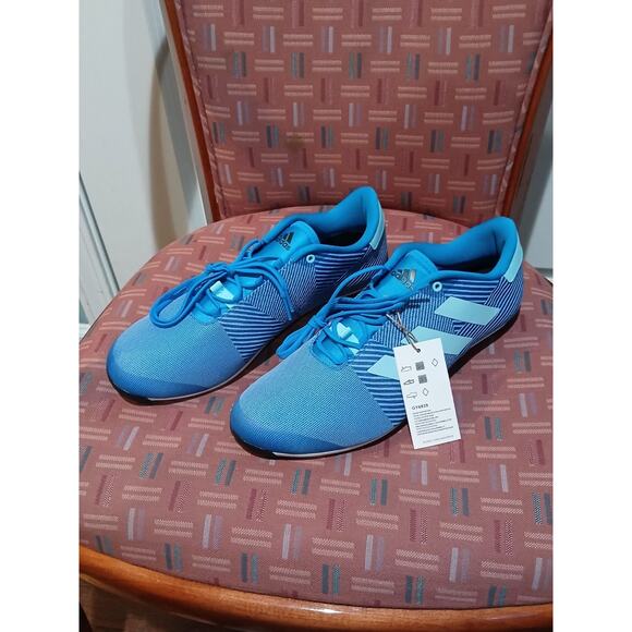 New Men’s 8.5 Adidas The Road Shoes Blue Rush Cycling Road Shoes GY6829 - Picture 3 of 10